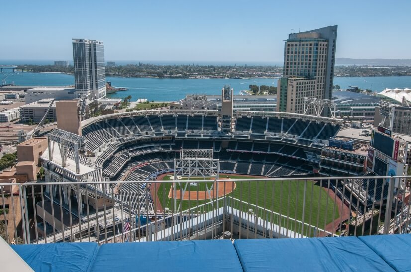 View From Roof Top Stadium- Watch Padres Game