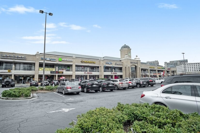 Banks, Restaurants,  Publix grocery less than  1.5 mile walk