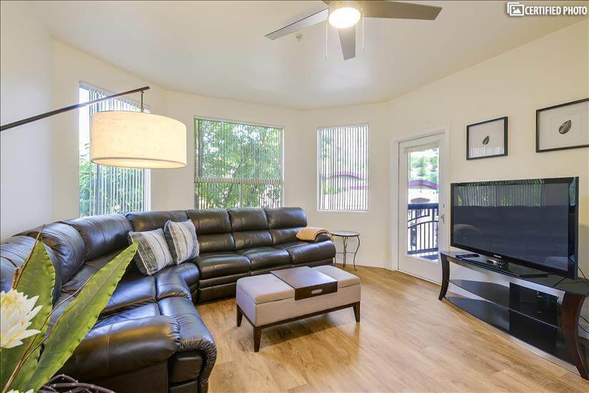 Living Room with 50