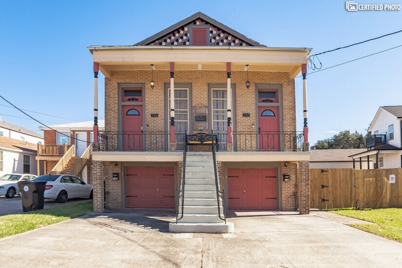 New Orleans Furnished Rental House.