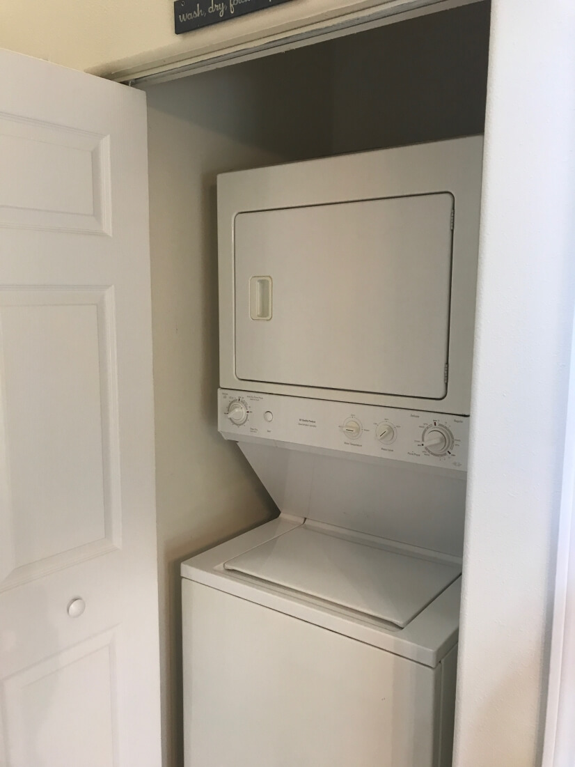 In home washer and dryer