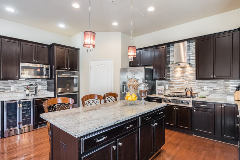 Gourmet Kitchen with easy access to the deck