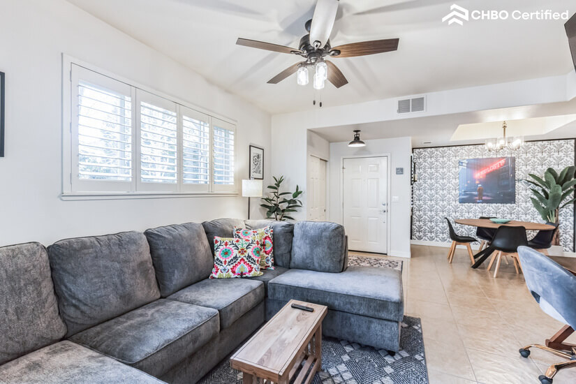 1st Floor 2 bedroom furnished condo