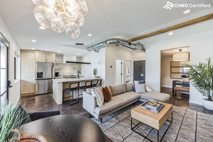 Expanded Living Room and Kitchen View (2)