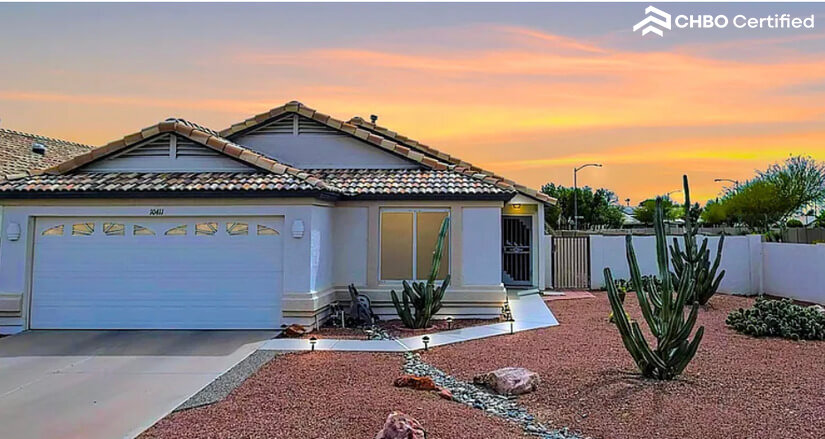 Furnished single family home rental in Peoria