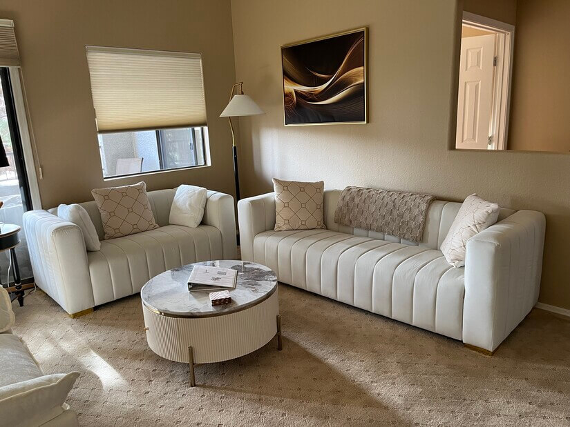 Furnished condo with pool