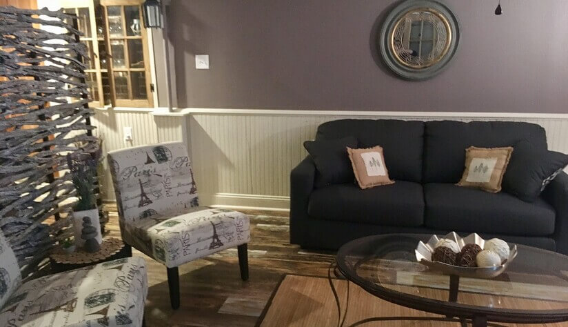Living Room w/ Queen Sleeper