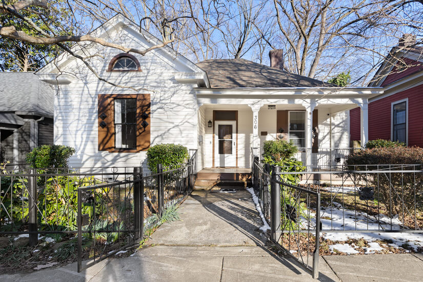 Front of the Historic Home
