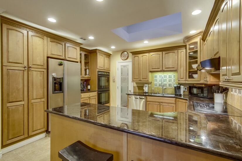 Kitchen is complete for all of your culinary