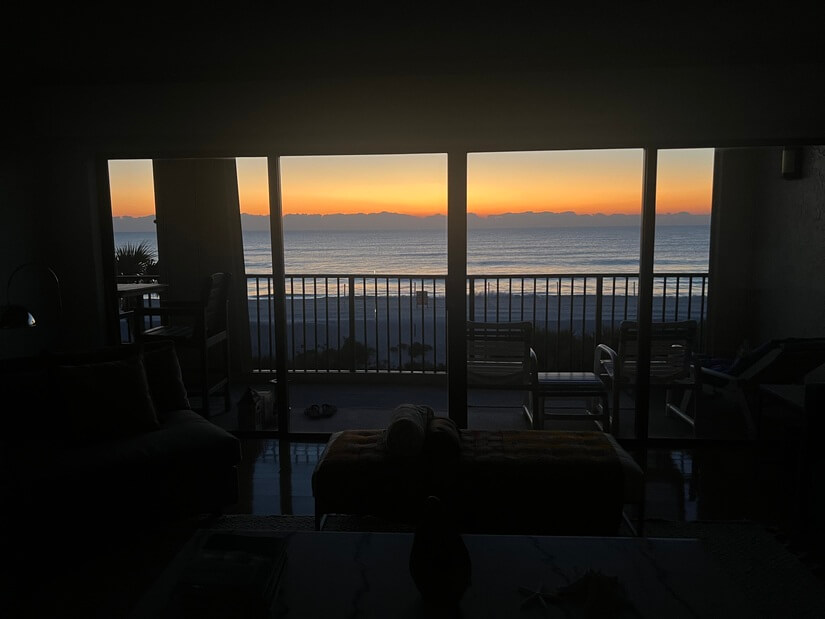 Sunset-living room