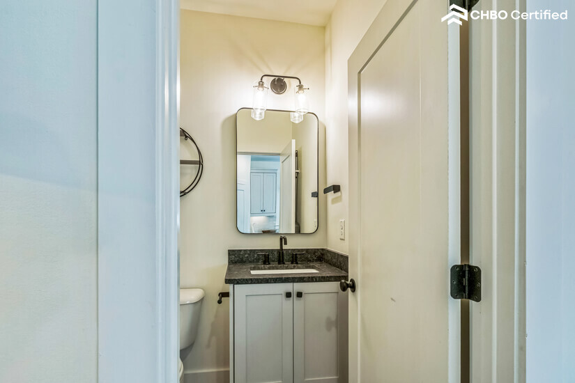 Half Bath on the 2nd floor