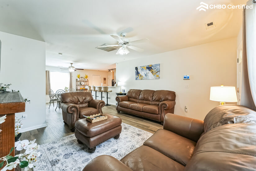 Large family room board games available