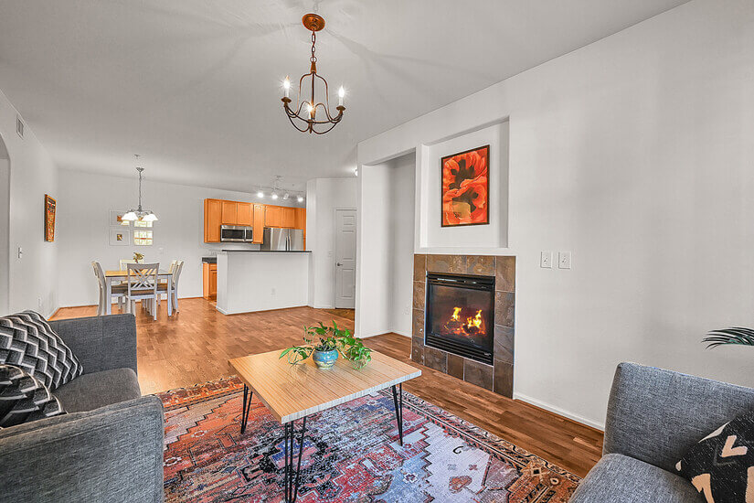 Spacious Living Room