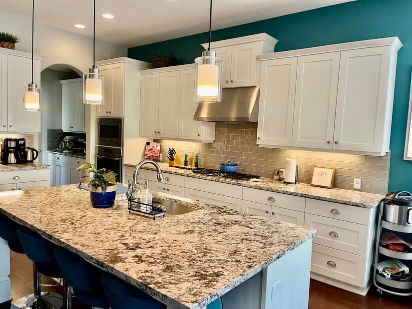 Gourmet kitchen with upscale appliances