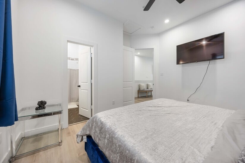 Master King Bedroom with bathroom