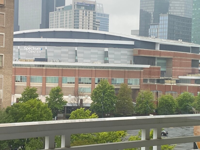 Balcony view Spectrum Arena
