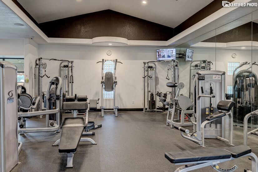 Fitness Center access included. 20 cardio machines and more!
