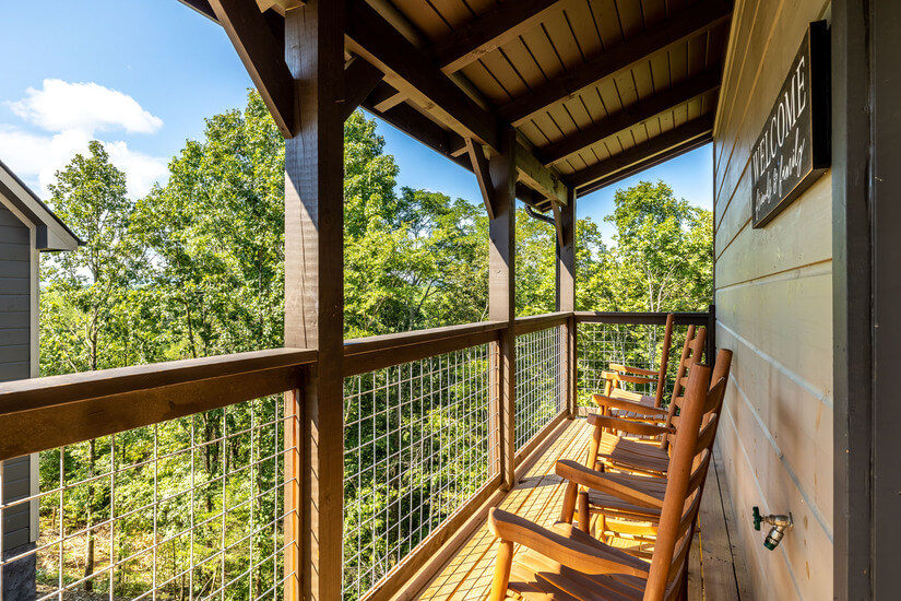 Enjoy the view from the porch!