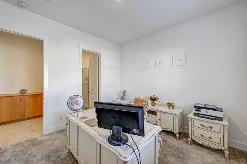 Executive office with private bathroom