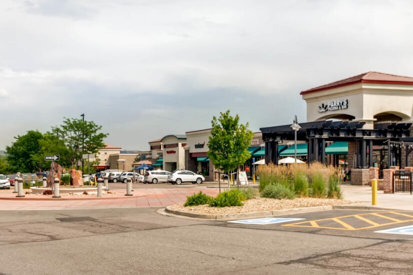 Nearby Shopping Center