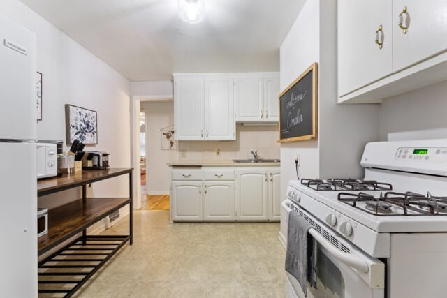 Bright and airy kitchen