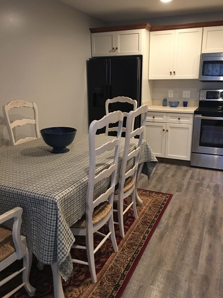 Kitchen view from entrance
