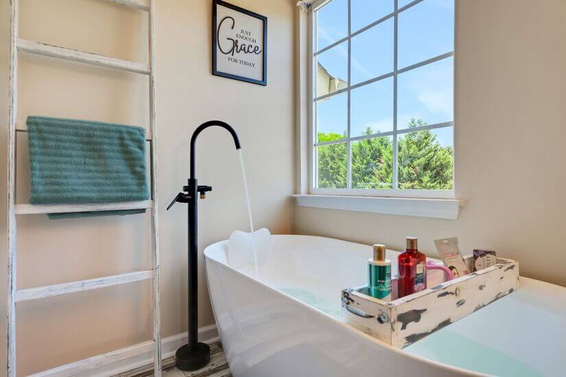 Master Bathroom Soaking Tub