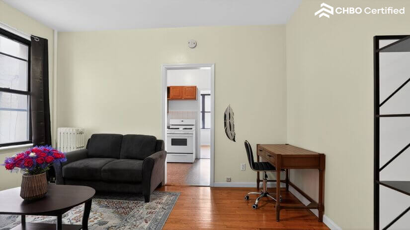 Functional Workspace and Living Area Combo