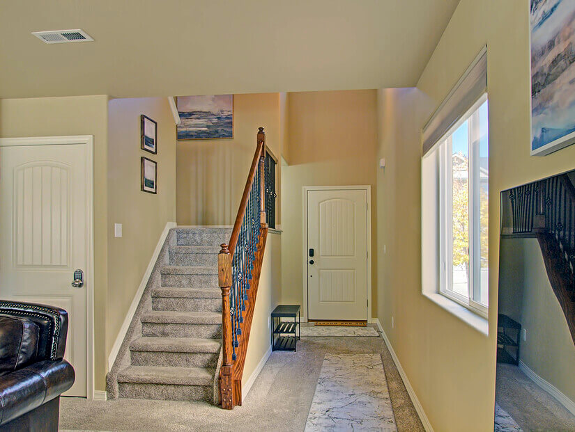 Up to 3 bedrooms and laundry room.