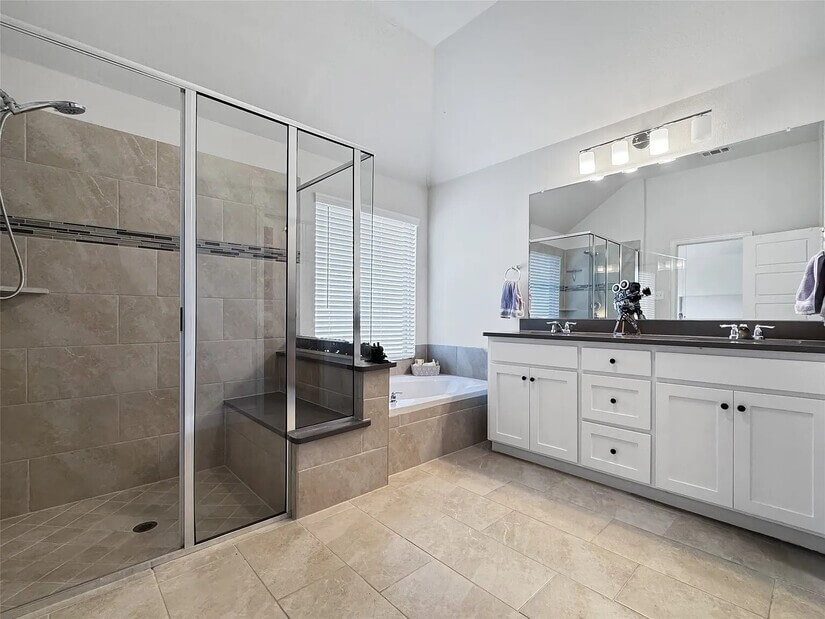 Master bathroom