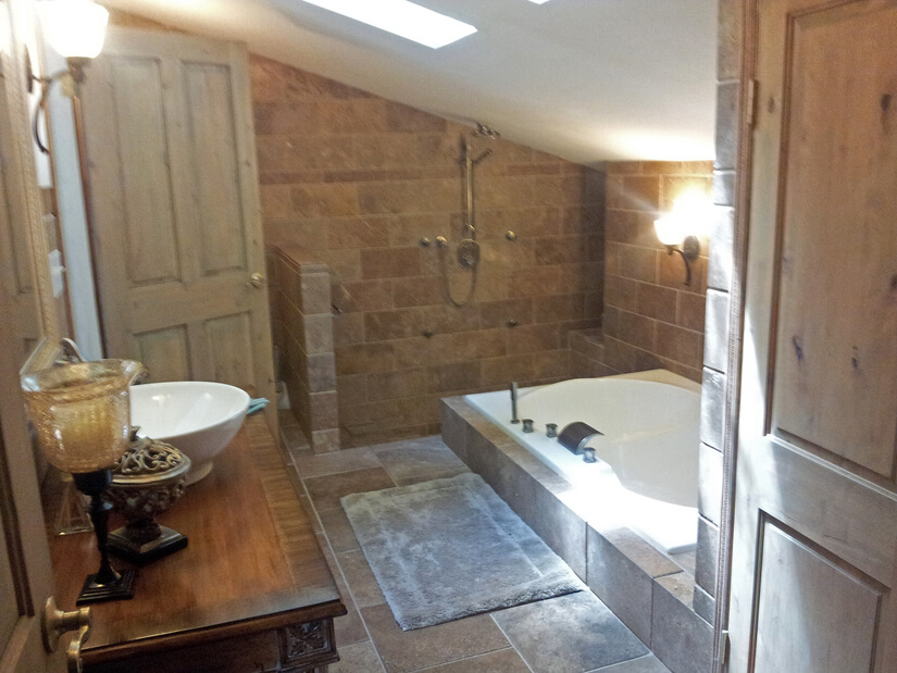Upstairs bath