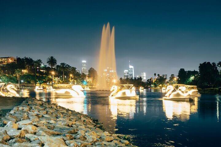 Night clip of echo park