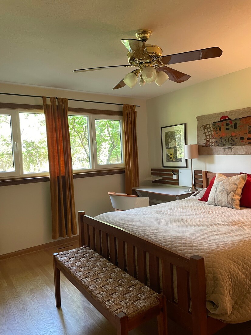 Furnished Bedroom and Bath in Evanston