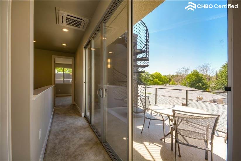 Great view from the balcony