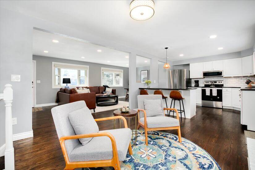 Lounge area