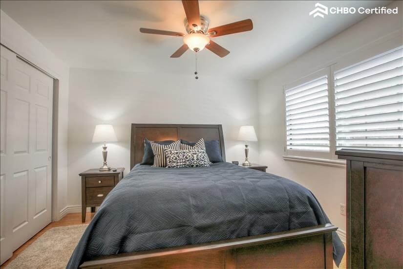 Open Master bedroom with a great deal of clos