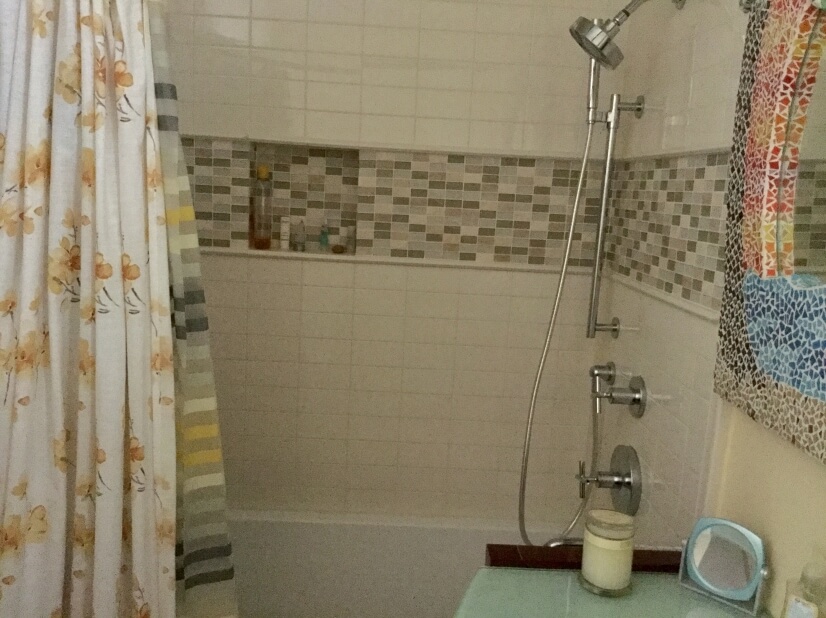 Spa shower/tub plumbing in remodeled second b