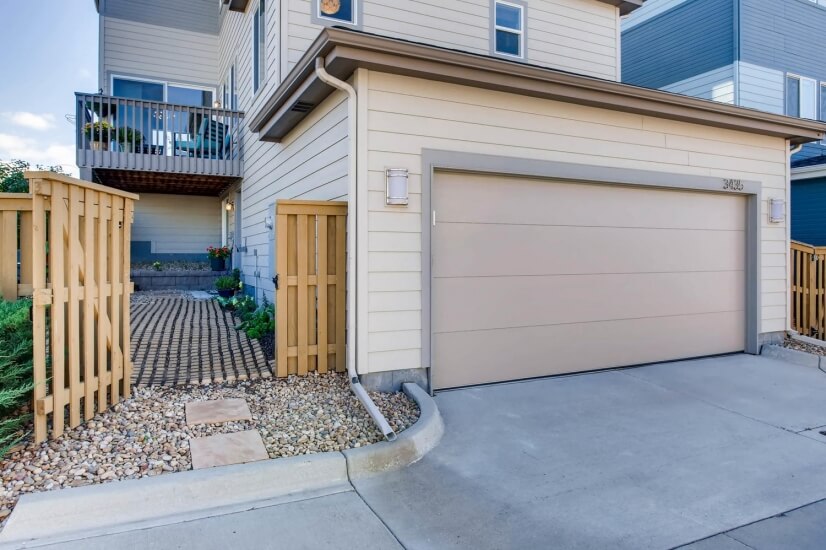 Two car attached Garage and Lower Level Entry