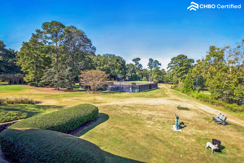 Pickle Ball Court View