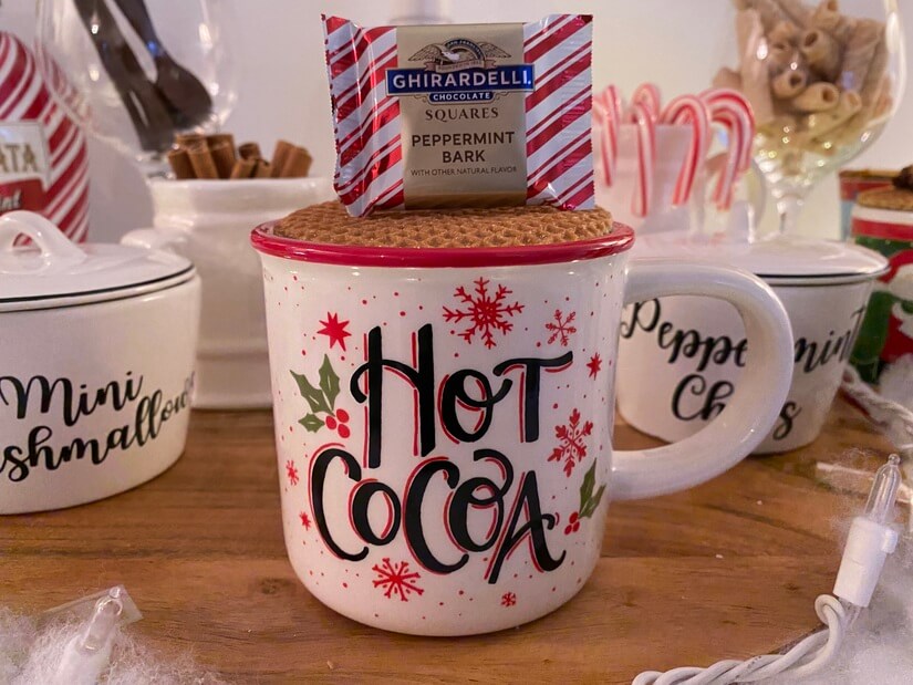 Santa's Hot Cocoa Bar is a treat for all!