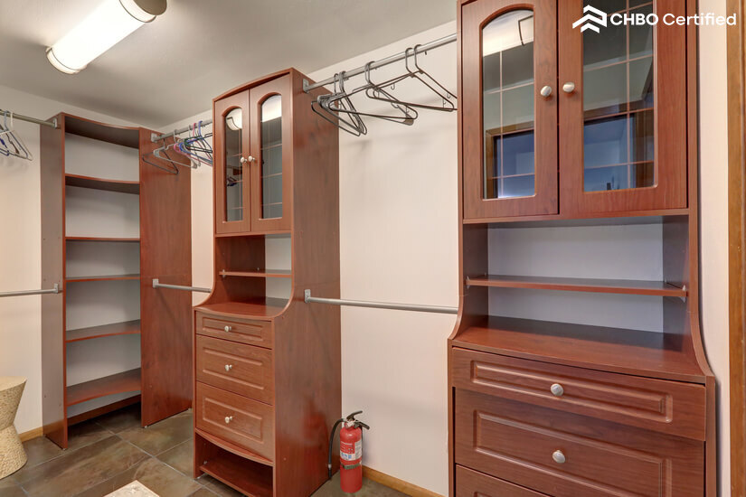 Master closet