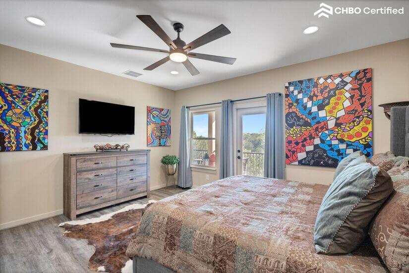 King BR Patio entrance