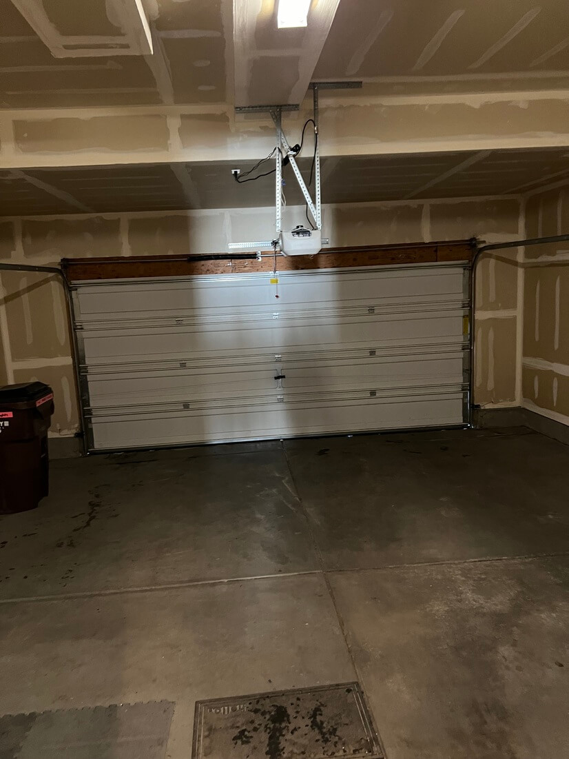 2 car attached garage
