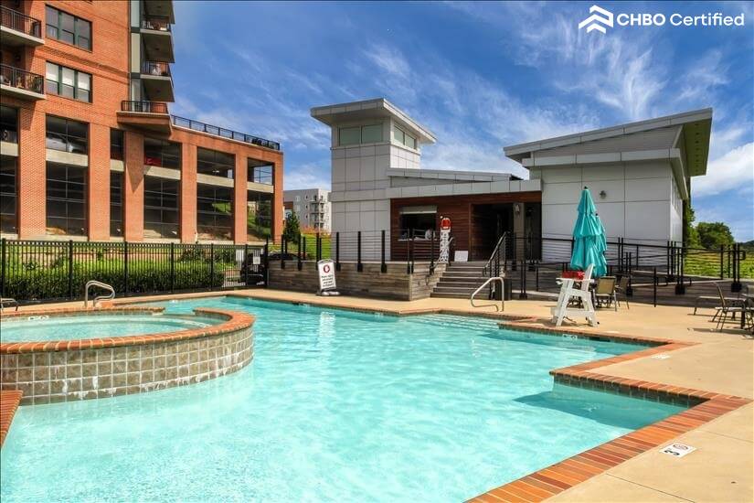 Clubhouse and 2 pools available for residents