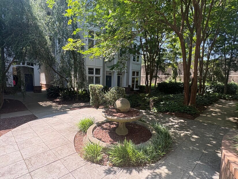 Our Courtyard in The Garden District