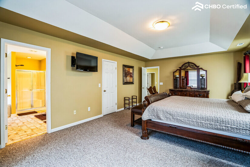 Master King Bedroom Entrance