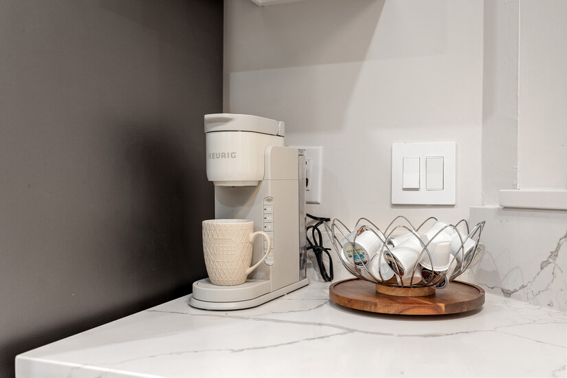 Kitchen coffee station