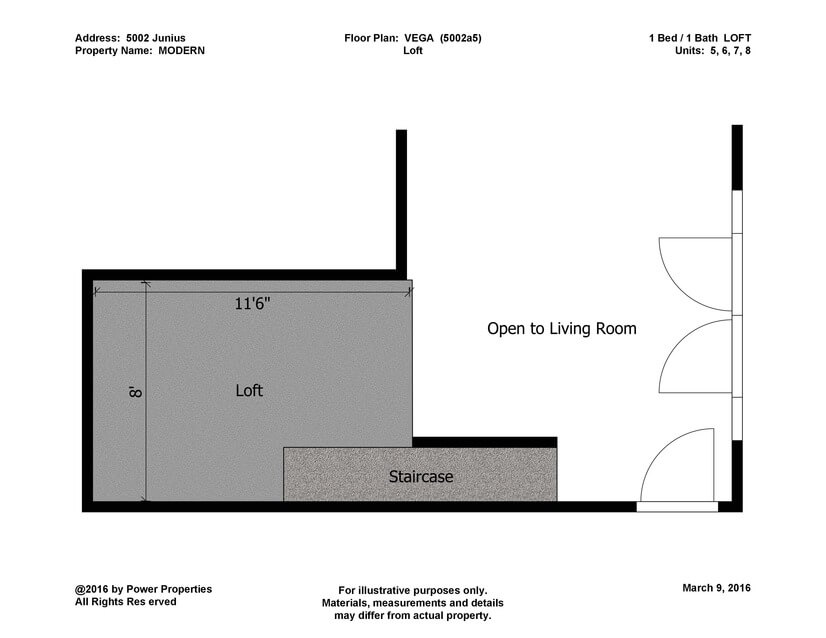 Floor Plan Loft