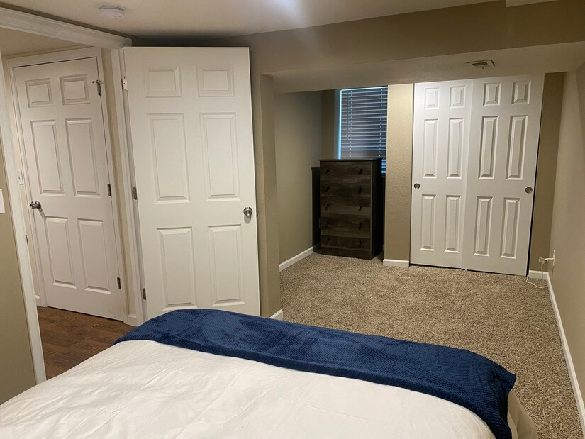 Downstairs bedroom space