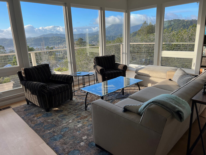 Living Room with views